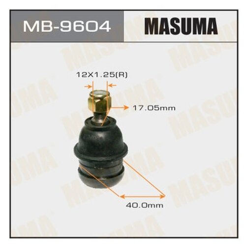 фото Шарнир независимой подвески / поворотного рычага для mitsubishi pajero pinin (производитель: masuma mb-9604)