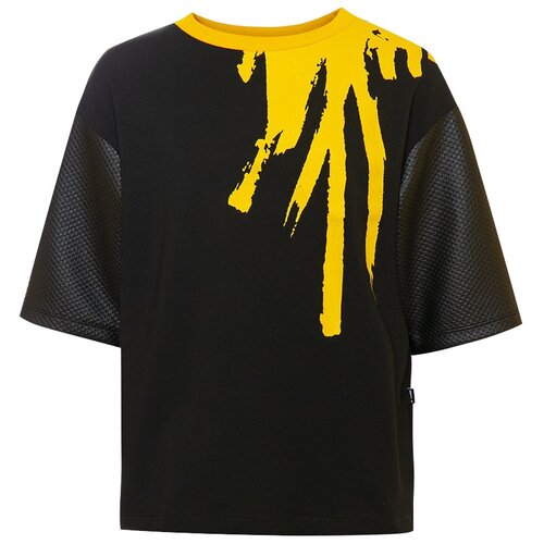 фото Лонгслив nota bene, размер 122, черный