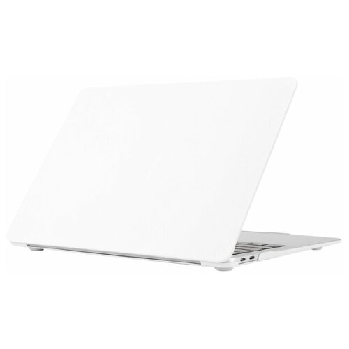 фото Чехол gurdini для macbook pro 13" new (2016-2020) (model 2251/2289) накладка пластик матовый белый