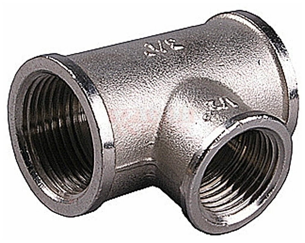 Переходной тройник GENERAL FITTINGS никель г/г/г 3/4-1/2-3/4 51060-3/4-1/2-3/4