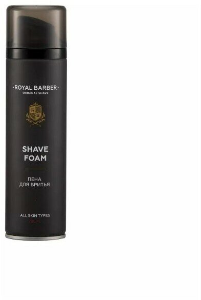 ROYAL BARBER Пена для бритья 200 мл