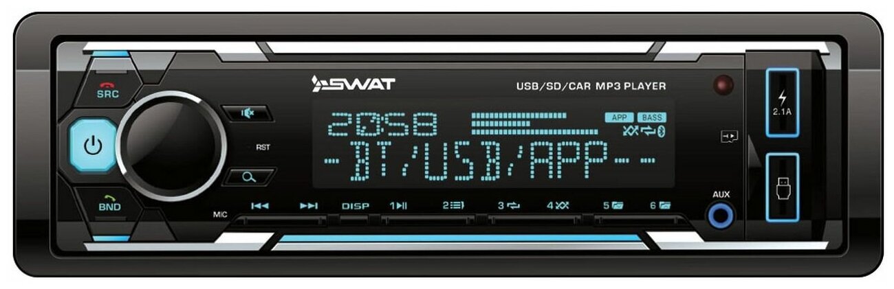 USB-Автомагнитола SWAT WX-2101UB