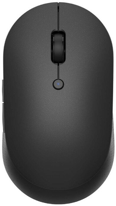 XIAOMI Мышь Xiaomi Mi Dual Mode Wireless Mouse Silent Edition, беспроводная, 1300 dpi, usb, чёрная