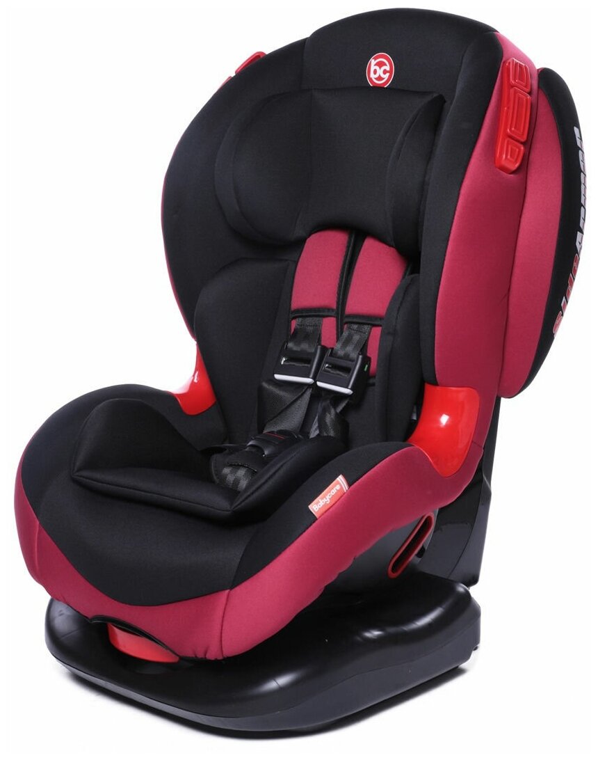 Baby care Детское автомобильное кресло BC-120 гр I/II, 9-25кг,(1-7 лет), красный