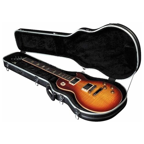 Rockcase ABS 10404B контурный пластиковый кейс для электрогитары формы Les Paul