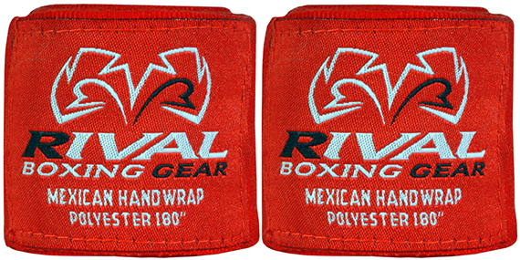Бинты боксерские Rival Mexican Red 4,5 м (One Size)