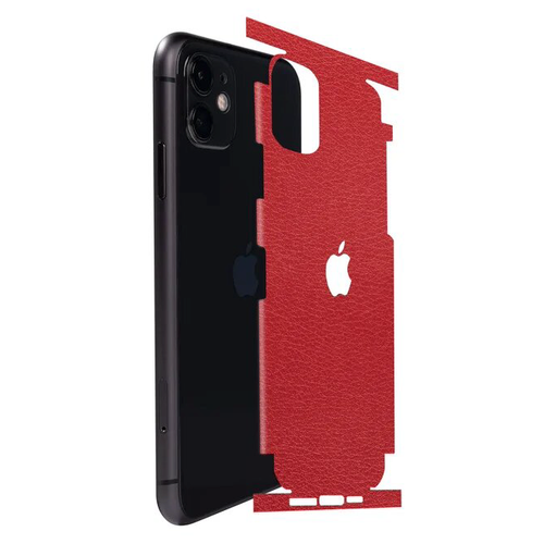 Пленка защитная MOCOLL для задней панели Apple iPhone 5 / 5S / SE Кожа красная