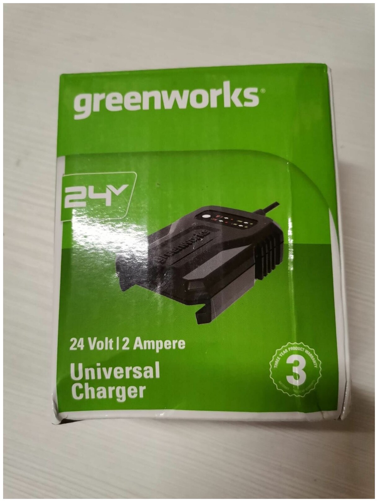 Зарядное устройство Greenworks G24UC2 2946207 - фото №8