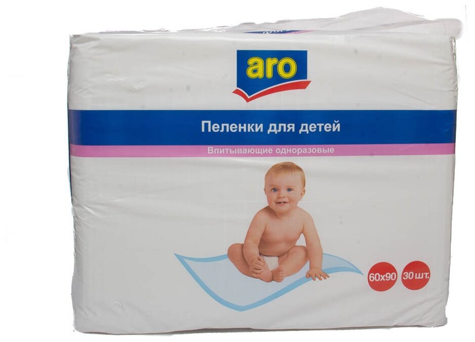 Пеленки ARO, 60х90 см, 30 шт. - Onteх