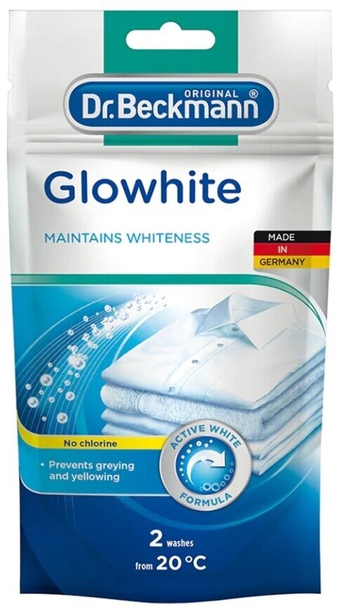 Отбеливатель Glowhite, Dr. Beckmann, 80 г, Германия