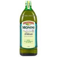 Оливковое масло Monini Extra Virgin Delicato нерафинированное высшего качества первого холодного отжима Экстра Вирджин, 1 л