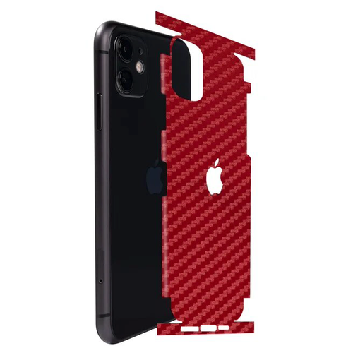 Пленка защитная MOCOLL для задней панели Apple iPhone 6 PLUS / 6S PLUS Карбон красный