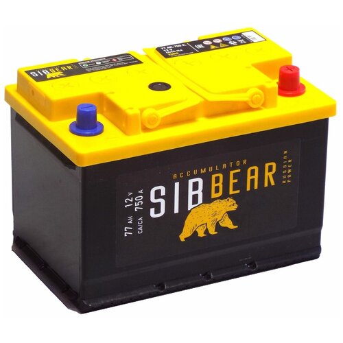 Аккумулятор для машины АКБ SIBBEAR 77 о. п.