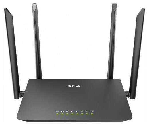 Маршрутизатор D-Link AC1200 Wi-Fi Router, 100Base-TX WAN, 3x100Base-TX LAN, 4x5dBi external antennas