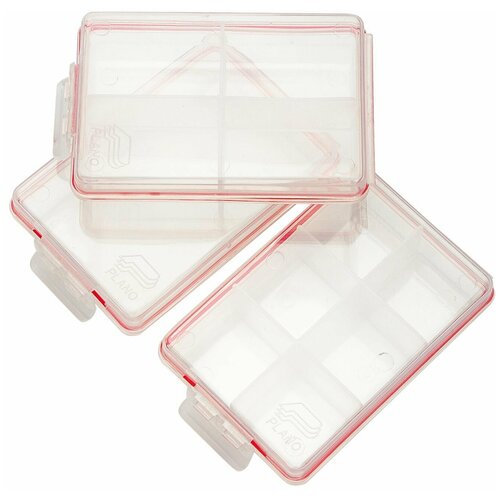 Коробка водонепроницаемая Plano Waterproof Accessory Boxes 3-Pack