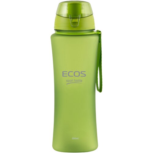 бутылка ecos hbs02 1000 мл белый черный Бутылка ECOS SK5015, 650 мл, зеленый