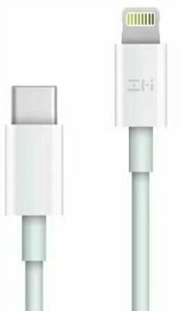 Кабель XIAOMI ZMI, USB Type-C (m), Lightning (m), 1м, MFI, белый [al870c white] - фото №17