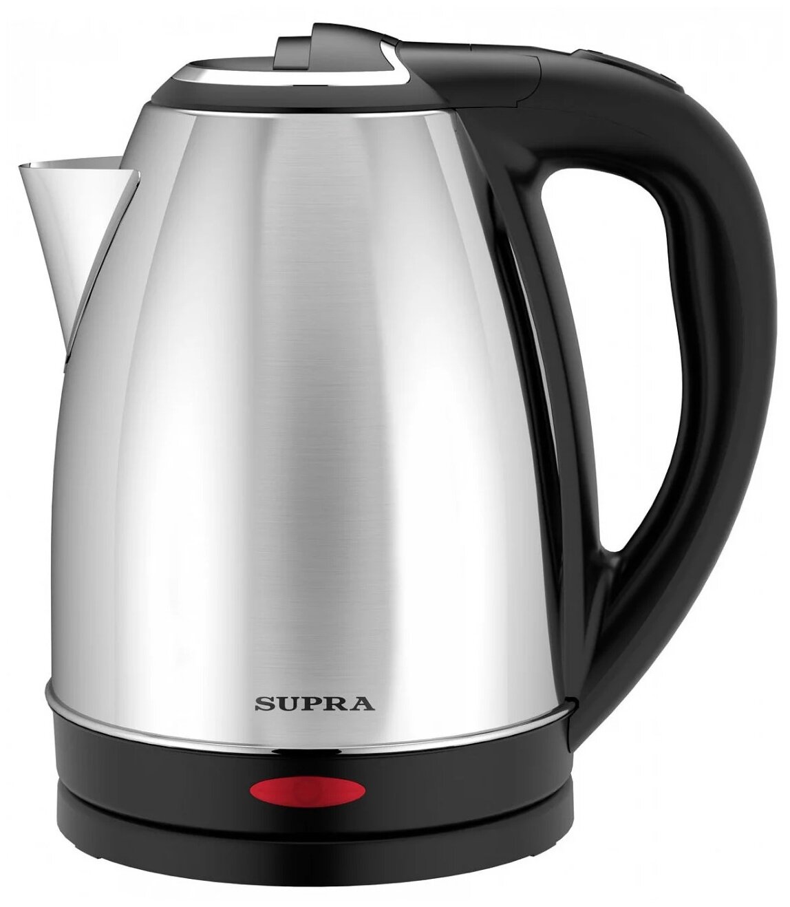 Чайник SUPRA KES-1800, металл/черный