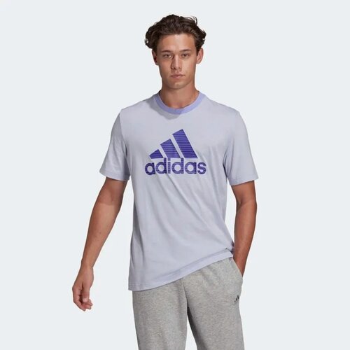 Футболка/adidas/HE1879/фиолетовый/XL