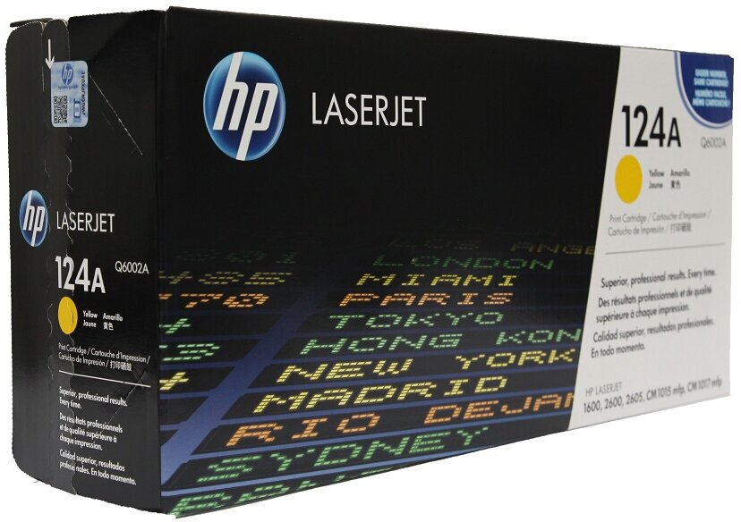 HP 124A (желтый) для HP Color LaserJet 1600/2600/2605/2605dn/2605dtn/CM1015/CM1017 - фото №10