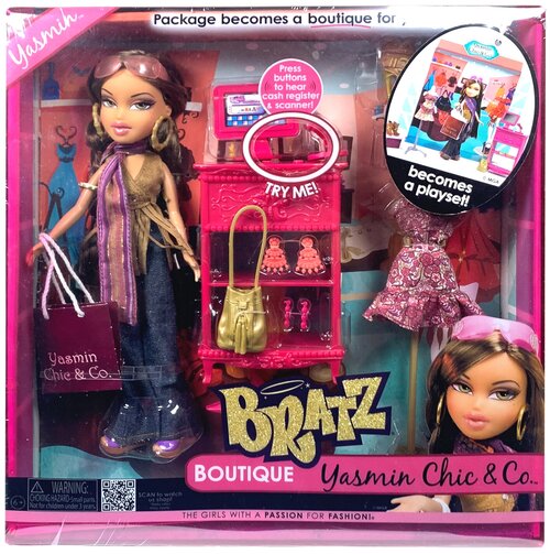 Кукла Братц Ясмин из серии Бутик Шик и Компания 2012 Bratz Boutique Chic & Co Yasmin