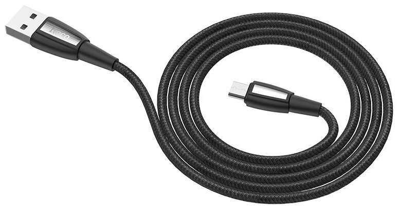 USB Кабель Micro, HOCO, X39, черный