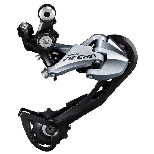 Переключатель задний SHIMANO Acera RD-M3000-SGS черный/серебристый