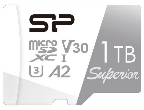 Флеш карта microSDXC 1Tb Class10 Silicon Power SP001TBSTXDA2V20SP Superior + adapter