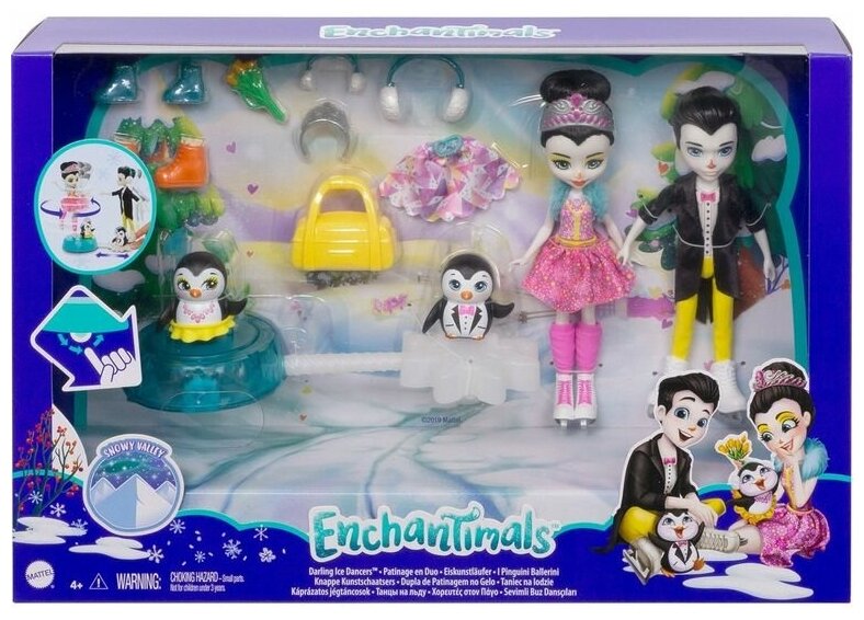 Enchantimals Набор игровой Снежная долина Фигурное катание, GJX49