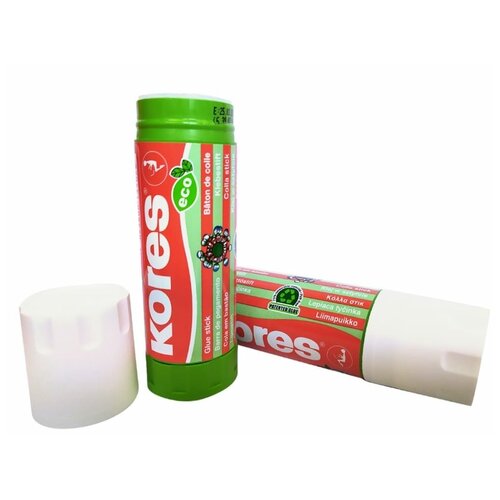 Клей-карандаш 10г KORES Glue-eco