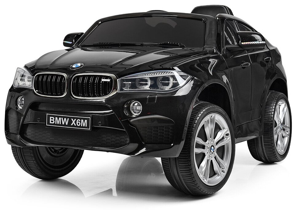 Детский электромобиль BMW X6M Black - JJ2199