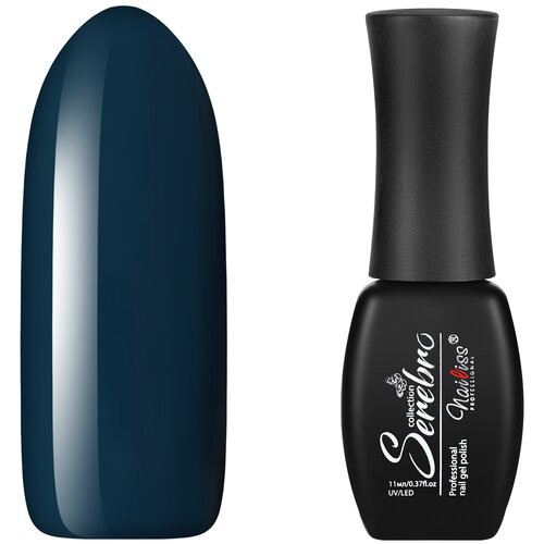 Гель-лак для ногтей Serebro №133/1 для маникюра и педикюра, 11 мл