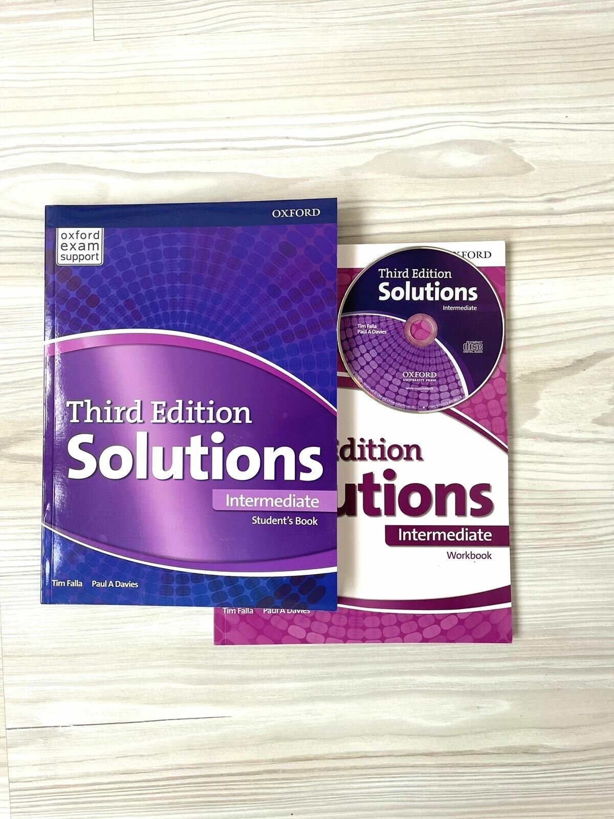 Solutions Intermediate Third EditionКомплект -Учебник + Рабочая Тетрадь + Диск