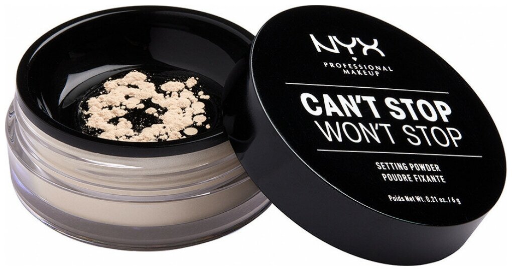     NYX PROFESSIONAL MAKEUP CANT STOP WONT STOP  01