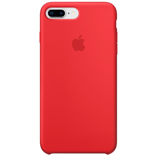 фото Чехол-накладка apple силиконовый для iphone 8 plus / 7 plus (product)red