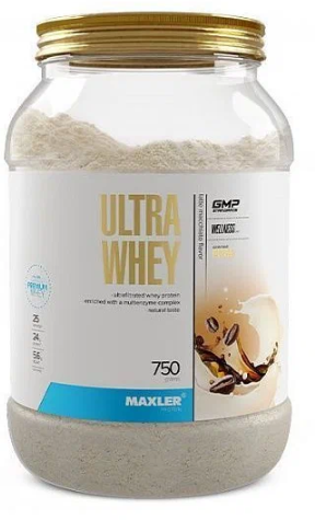 Протеин Maxler Ultra Whey, 750 гр, латте макиато