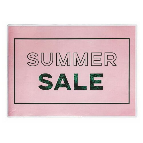 Наклейки для витрин Summer sale, 52.5 x 74 см