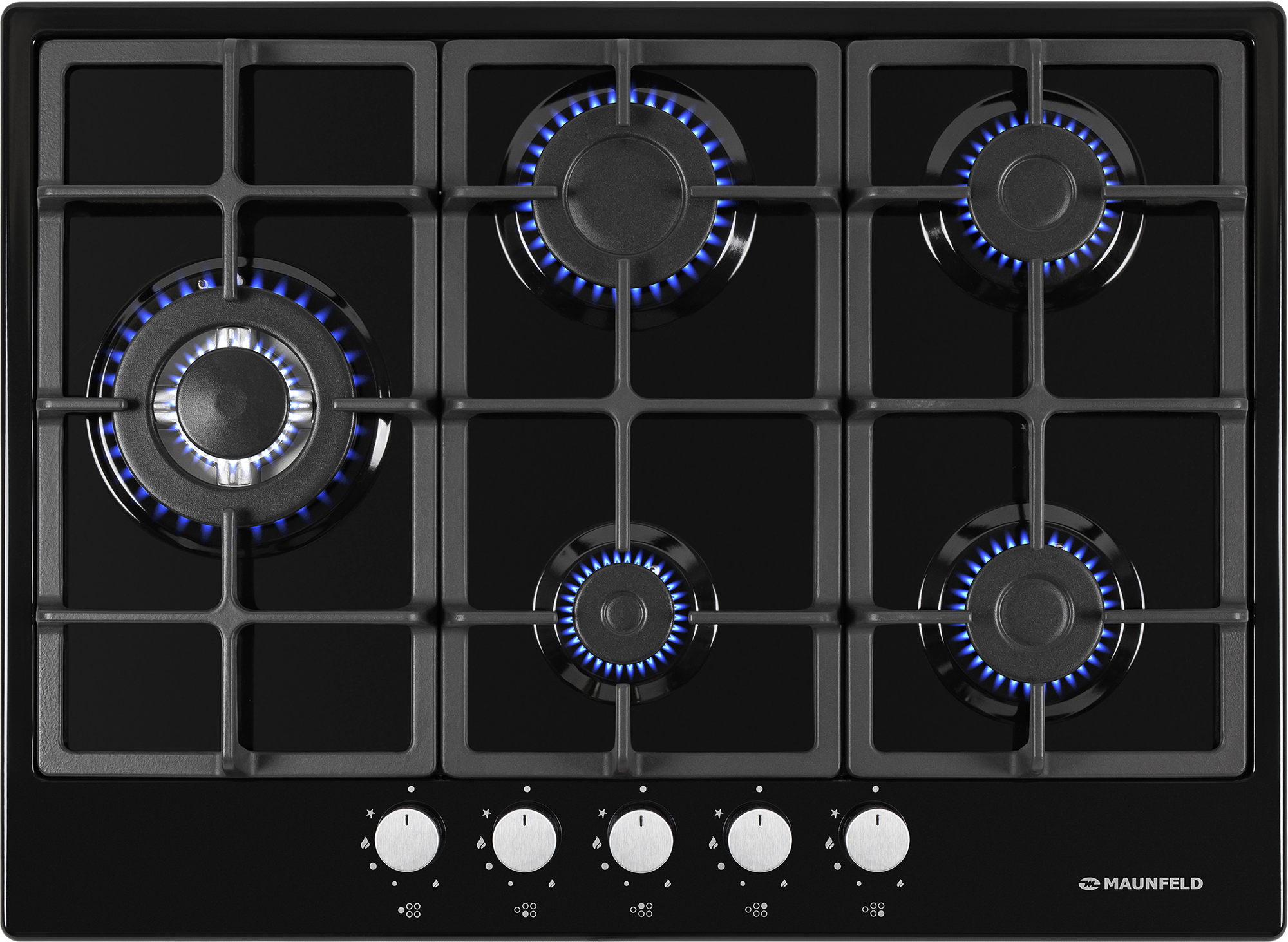 Газовая варочная панель MAUNFELD EGHE.75.33CB\G