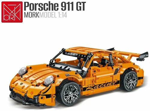 Конструктор MORK Porsche 911 GT 1:14, 1268 дет. (023024-1)