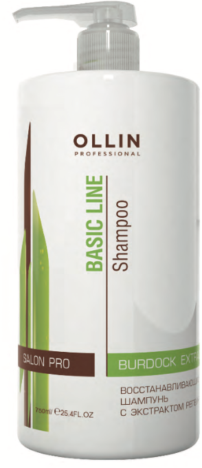 Ollin Professional Восстанавливающий шампунь с экстрактом репейника 750 мл (Ollin Professional, ) - фото №6