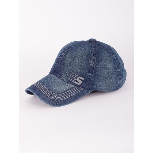 фото Бейсболка dairos синий, размер 57-58