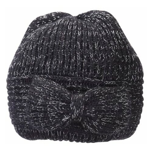Вязанная шапка для девочки Reima,528058-999 Vigrid Black, размер 52