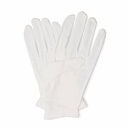 Перчатки косметические 100% хлопок, в пластиковой упаковке / 100% Cotton Gloves for cosmetic use 1 пара