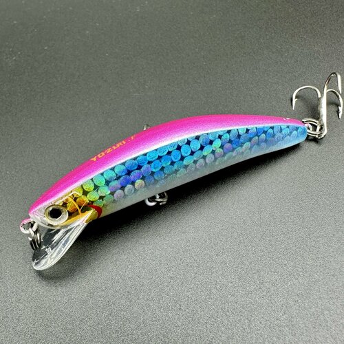 Воблер для рыбалки Crystal Killer minnow 70mm F 5g на щуку, жерех, судак, окунь