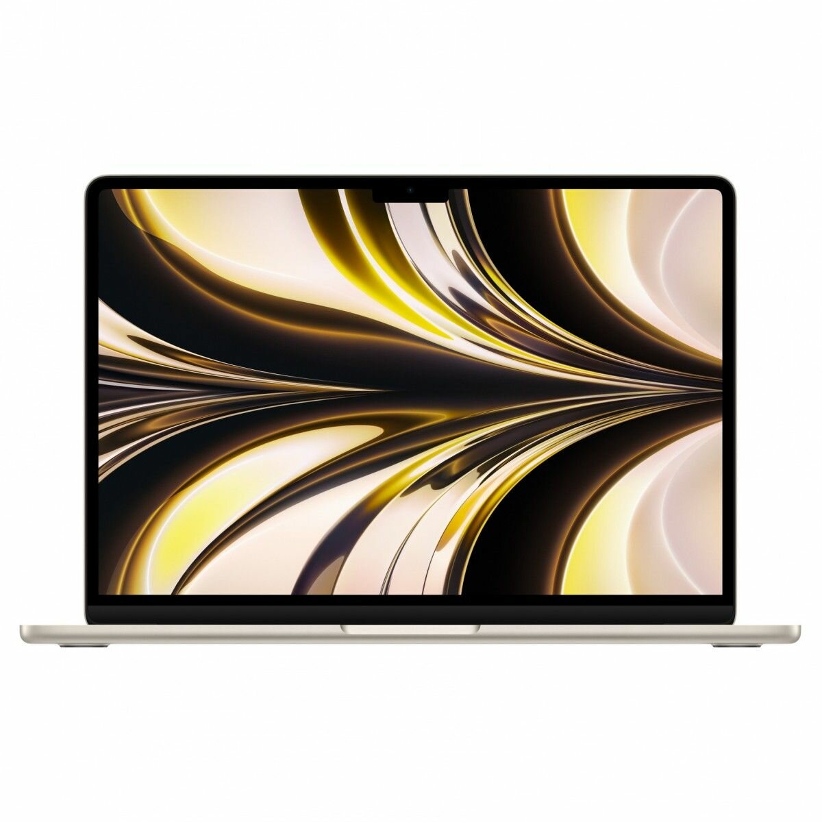 Ноутбук Apple MacBook Air 13" (M2, 8Gb, 256Gb) Starlight / Золотистый (английская клавиатура)