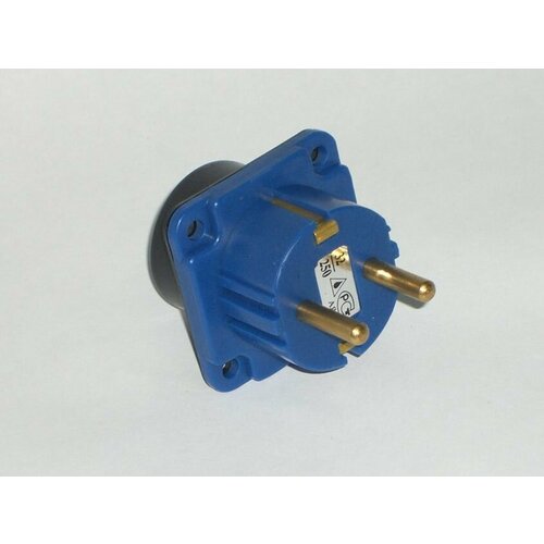 Вилка панельная 3х-контактная, 220В, 32А, СС11- 3х32-053.0