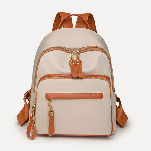 Изображение товара Рюкзак, женский, ткань Оксфорд, бежевый, 2023