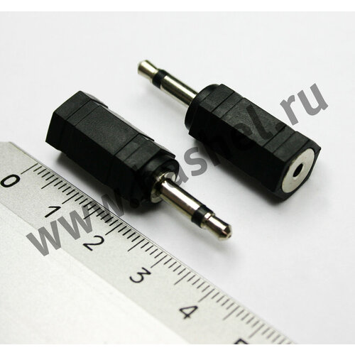 Переходник «Джек 3,5 мм» - «Гнездо 2,5 мм» моно