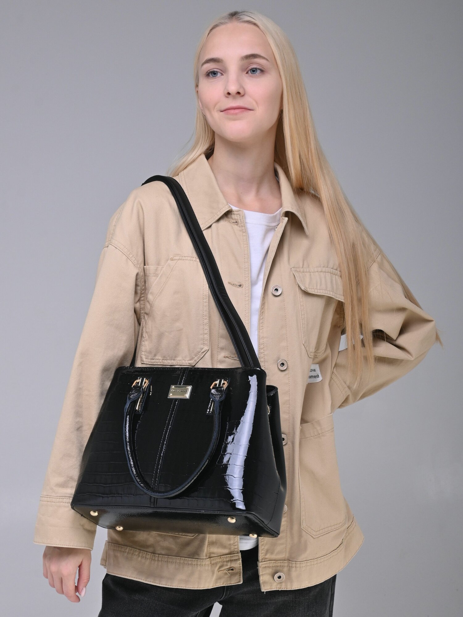 Сумка кросс-боди Alessio Nesca, черный 3 — фото 1