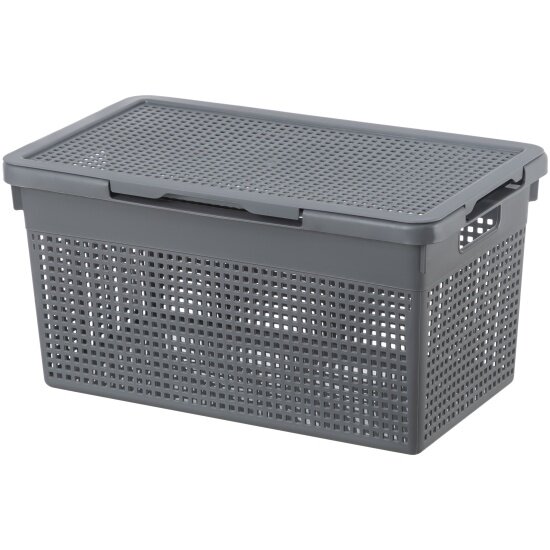 Корзина EL Casa с крышкой 